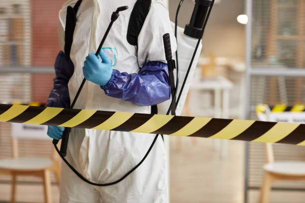 Professional Biohazard technician working in Conway, NH